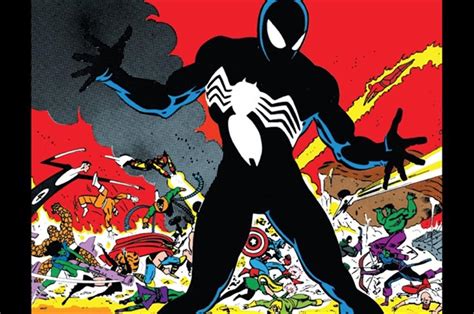 ultimate spiderman symbiote|symbiote spider man first appearance.